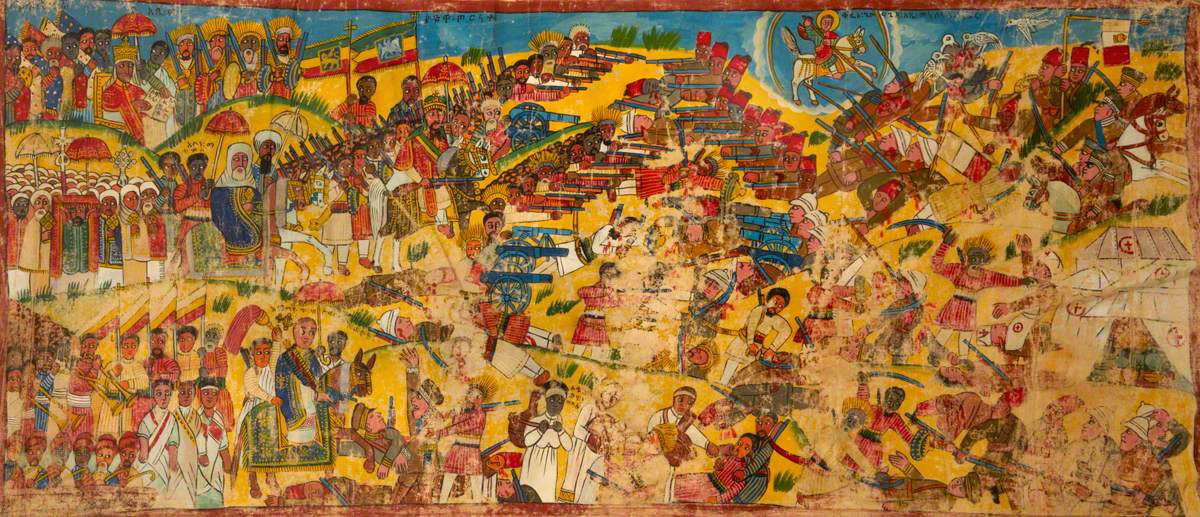 The Battle of Adwa, 1896, 19th century, Ethiopia