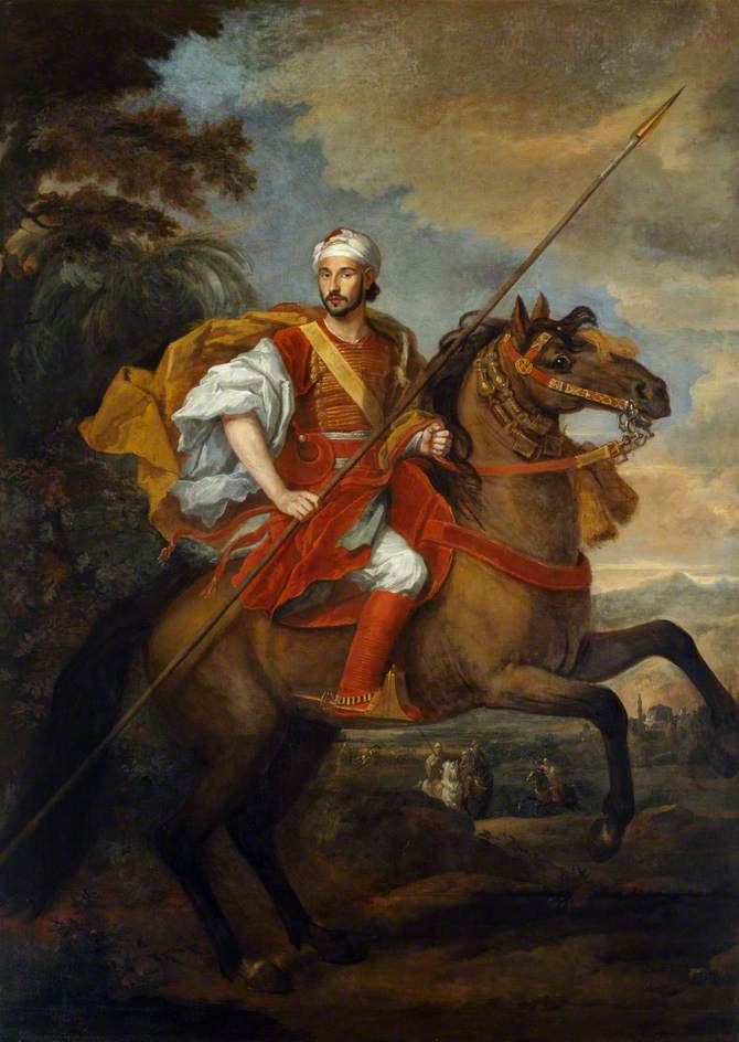 The Moroccan Ambassador, 1684, Godfrey Kneller and Jan Wyck