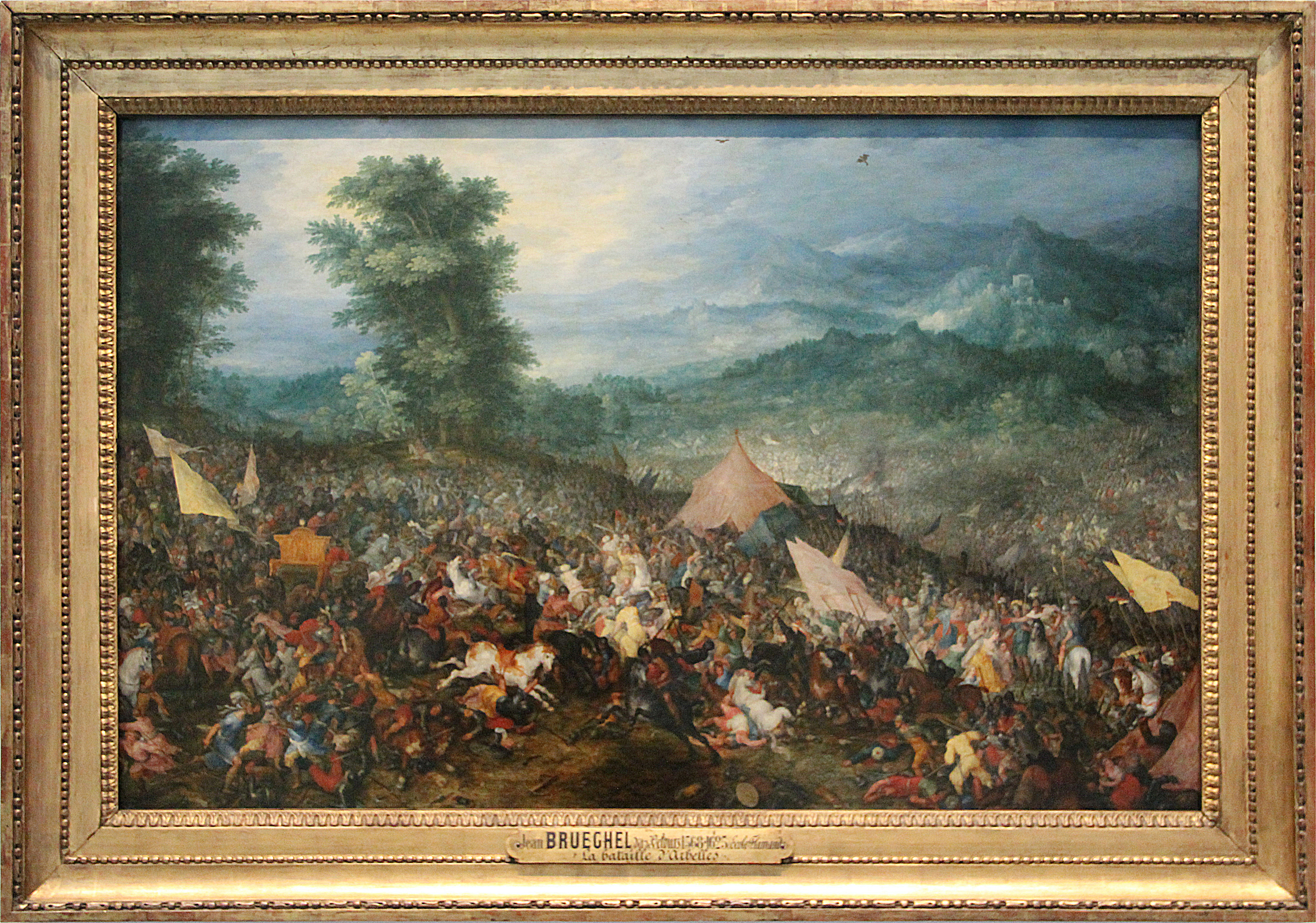 The Battle of Issus or Arbela, 1602, Jan Brueghel the Elder, Flemish school