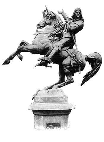 Jeanne d'Arc Statue, dedicated in 1899, destructed in 1941, Orléans, France