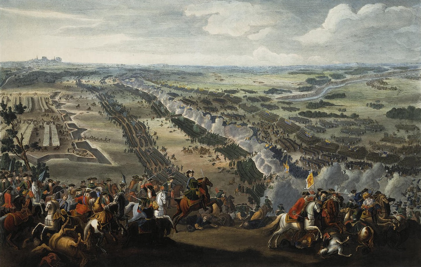Battle of Poltava, 1726, Pierre-Denis Martin