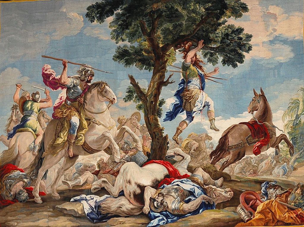 Death of Absalom, cr. 1762, Corrado Giaquinto, Madrid, Spain