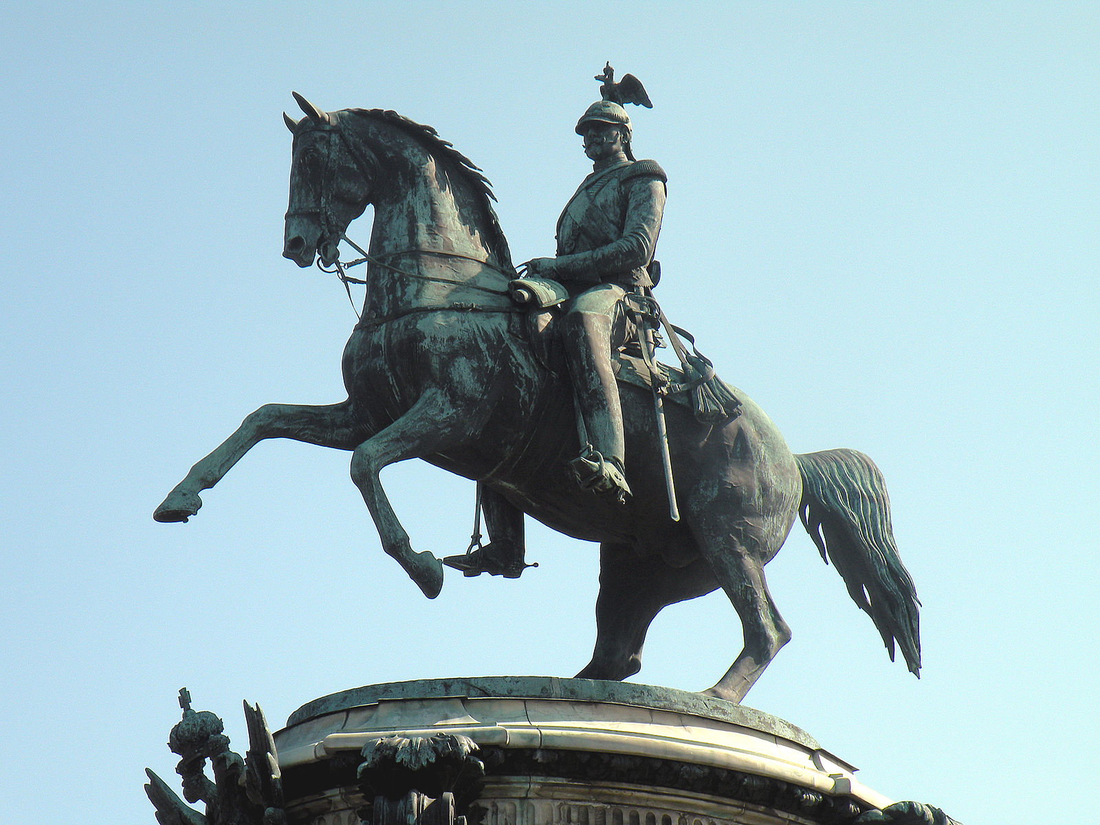 Statue of Nicholas I, 1859, Saint Petersburg