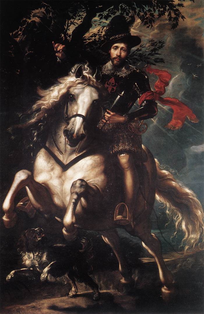 COMPARANDUM: Equestrian Portrait of Giancarlo Doria, 1606, Peter Paul Rubens