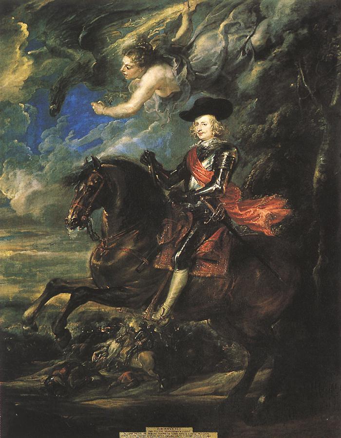 COMPARANDUM: The Cardinal-Infante Don Fernando de Austria at the Battle of Nördlingen, 1634-5, Peter Paul Rubens