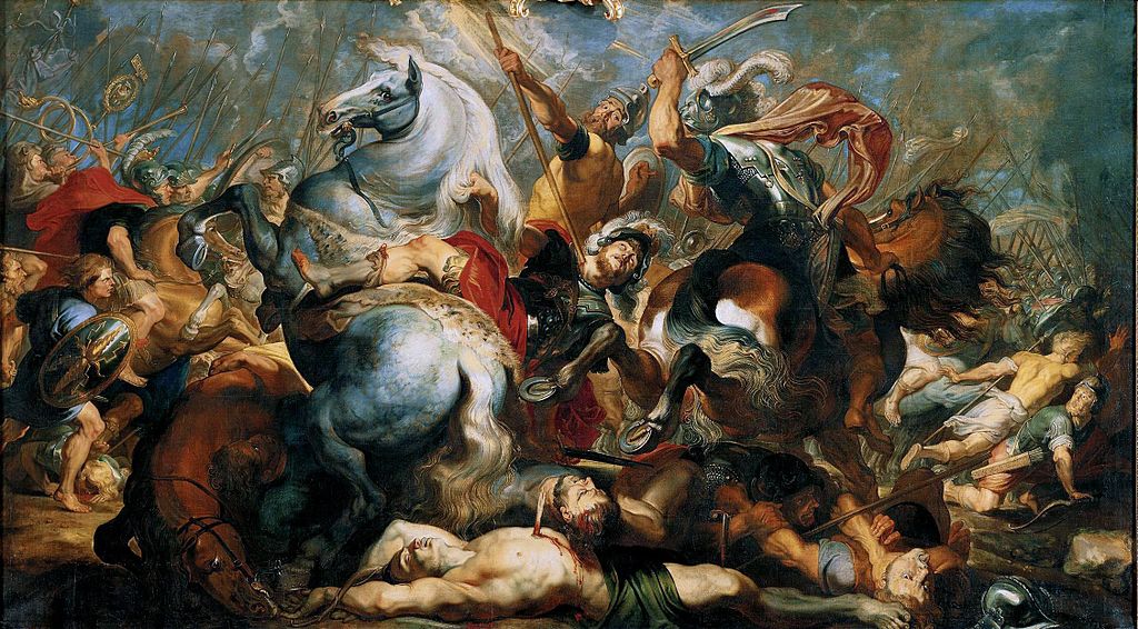 The death of Decius Mus in the battle, 1618, Peter Paul Rubens, Flandres