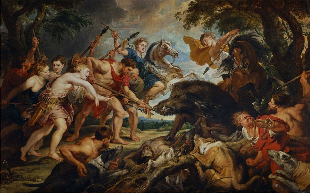 The hunt of Meleagros and Atalante, 1616-20, Peter Paul Rubens, Flandres
