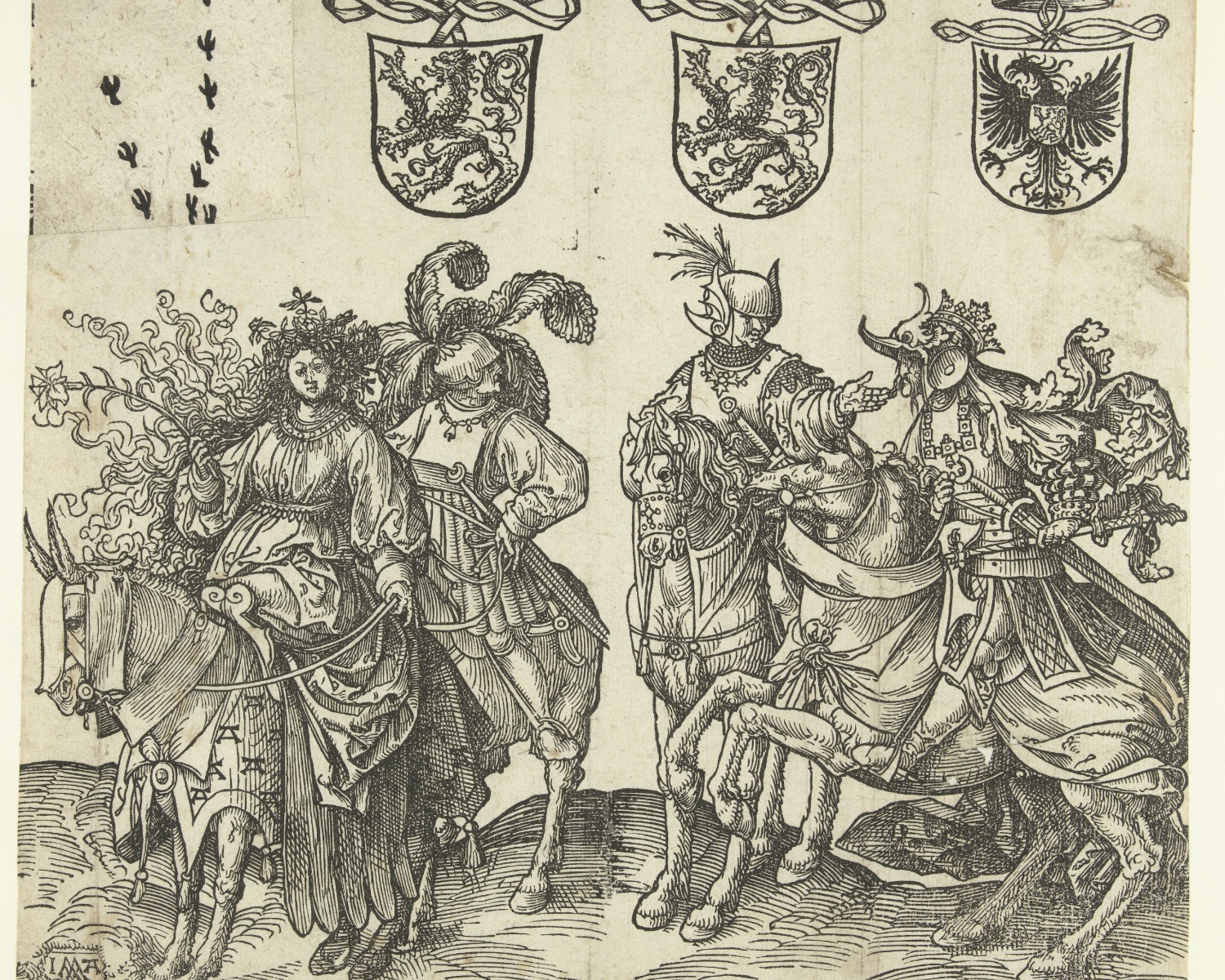 Ada, Willem I, Floris IV and Willem II, 1518, Jacob Cornelisz van Oostsanen, Amsterdam, Netherlands