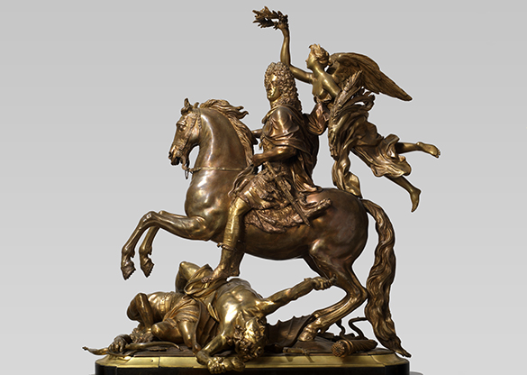 Elector Maximilian II Emanuel of Bavaria as Victor over the Turks (detail), 1714, Guillielmus de Grof, Bavaria