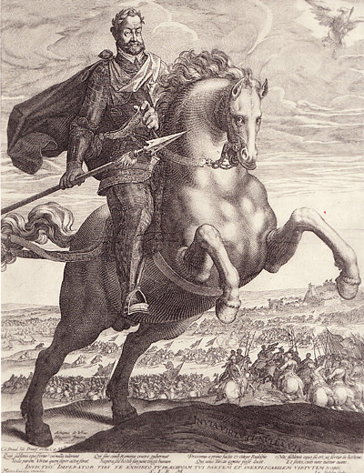 COMPARANDUM: Rudolf II on horseback, 1603, Aegidius Sadeler, Marcus Sadeler and Adriaen de Vries, ?