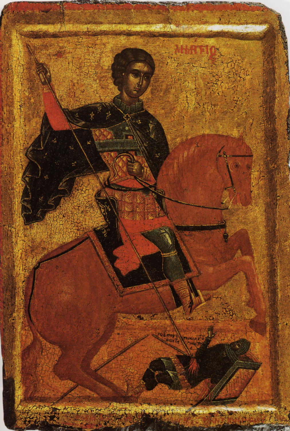 Saint Demetrius, 1500-50, school of Andreas Ritzos, Macedonia