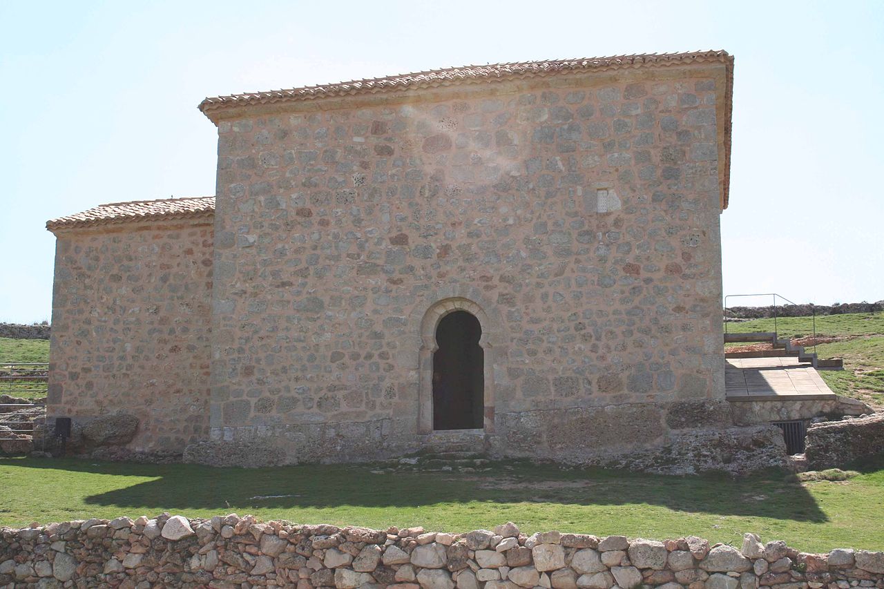Hermitage of San Baudelio, 11th century, Casillas de Berlanga, Soria, Spain
