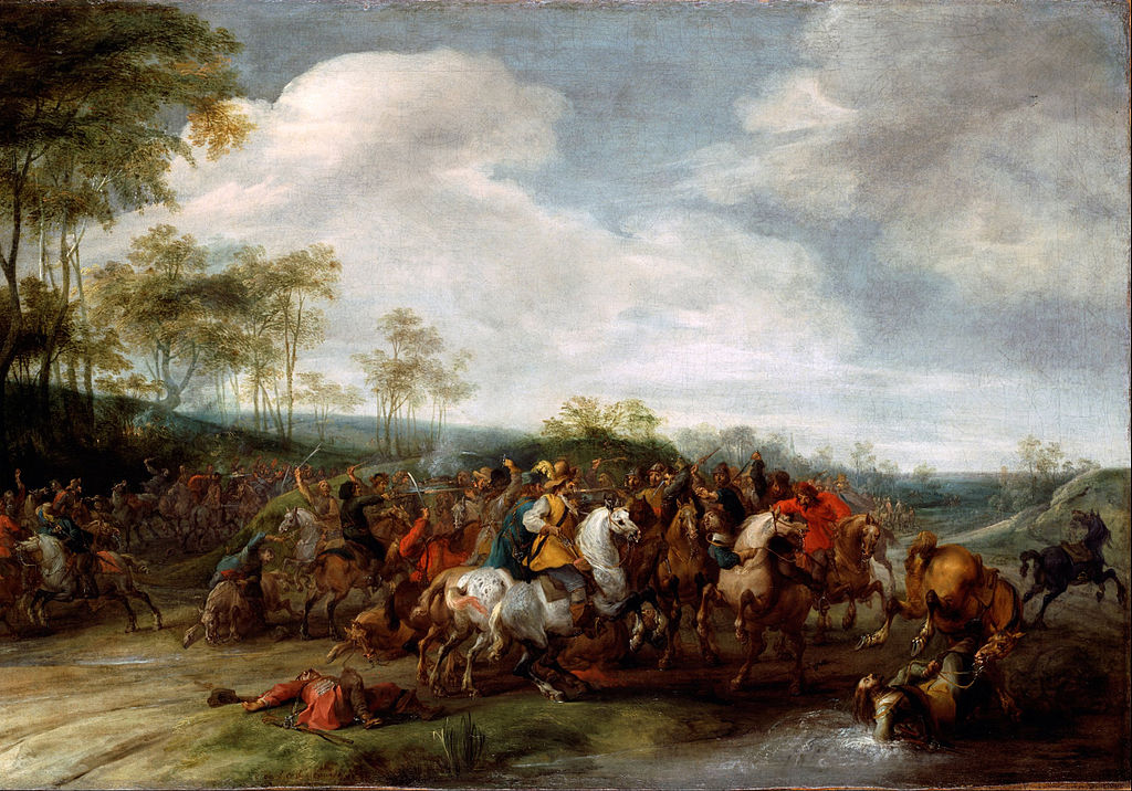 Cavalry Skirmish, cr.1610-41, Peter Snayers, Flemish