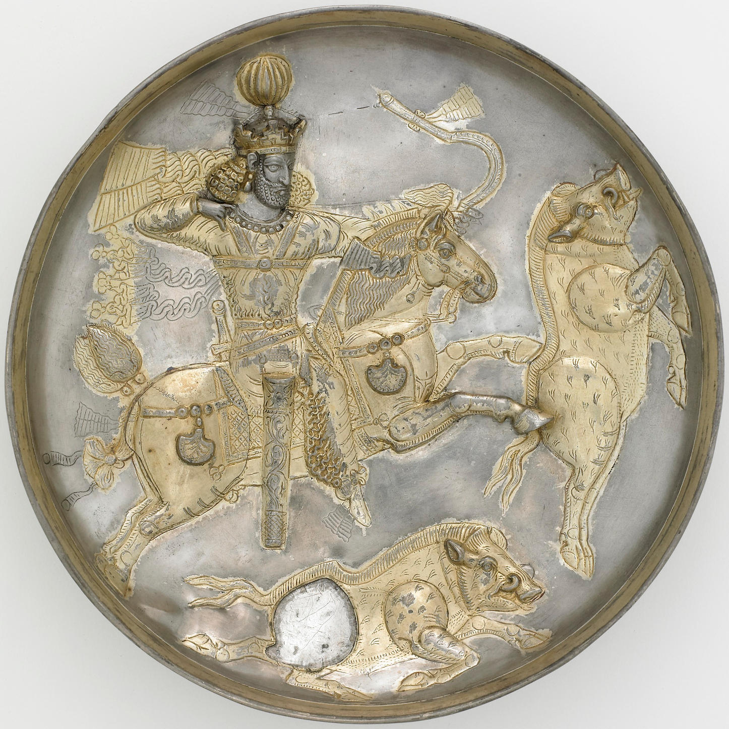 Shapur plate, 4th century