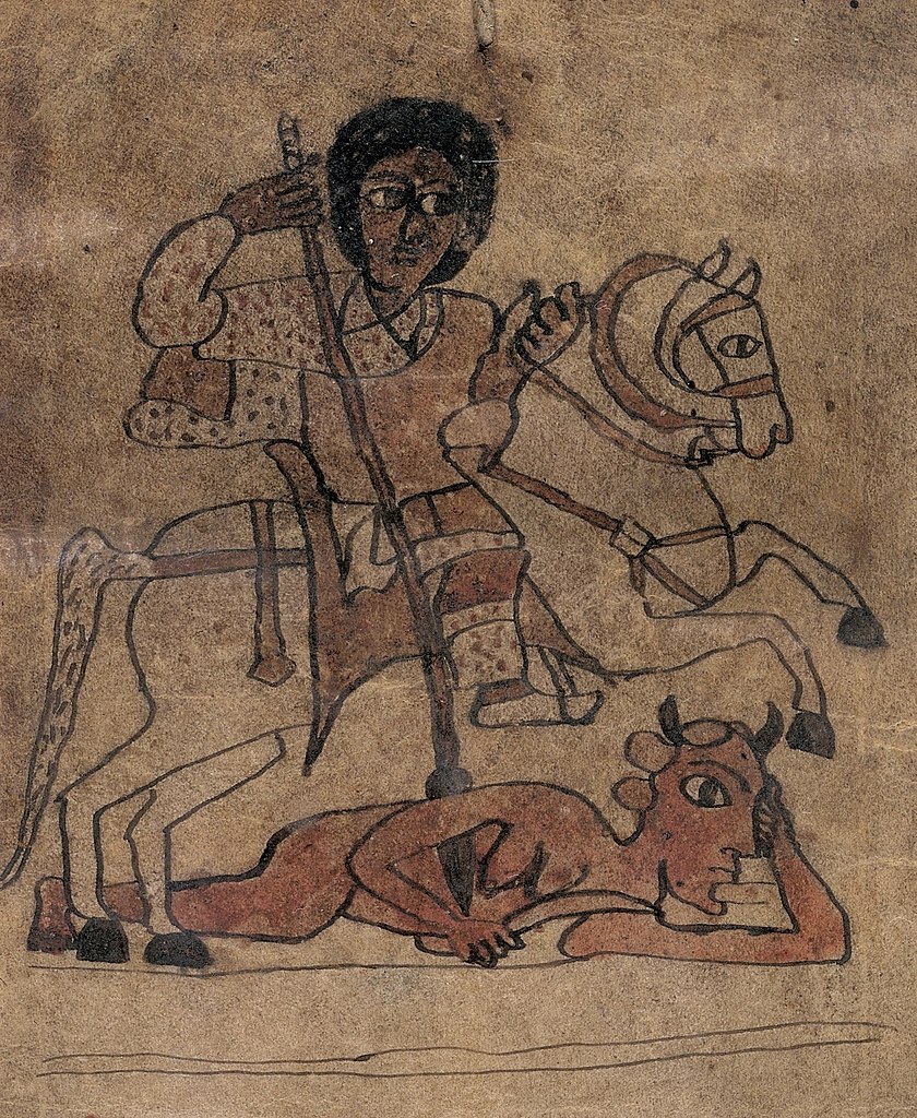 Susenyos I as Saint Sisinios, 17th century or later, Ethiopia