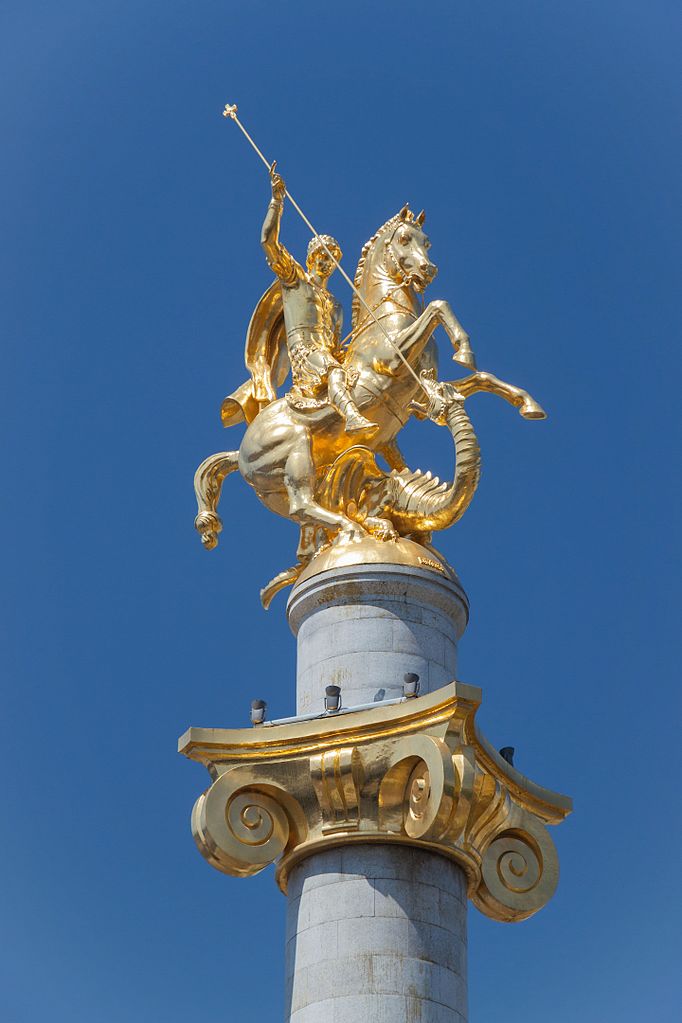 The Freedom Monument (the St. George Statue), 2006, Zurab Tsereteli, Tbilisi, Georgia