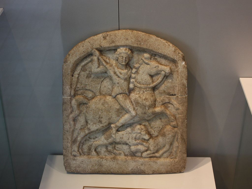 Votive tablet showing a Thracian horseman, ?