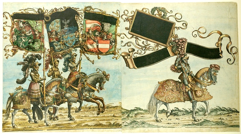 Triumph of Emperor Maximilian I (detail), 1526, Ulg Lis or Hans Burgkmair, Vienna, Holy Roman Empire