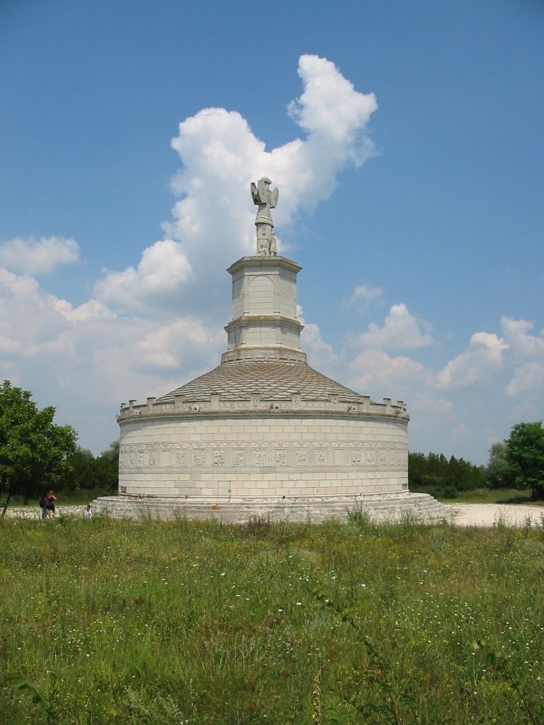 Tropeum Traiani, cr. 109 AD, reconstructed in 1977, Roman/Romanian