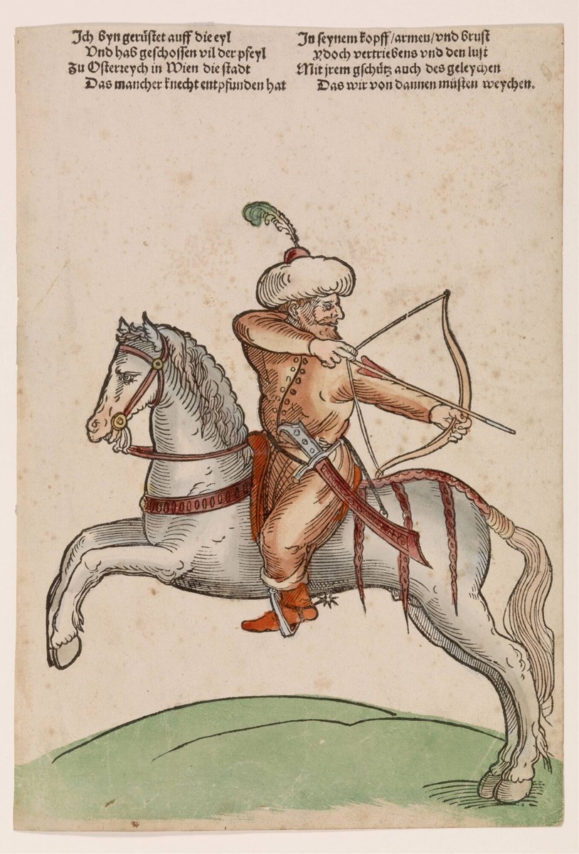 Turkish Archer, cr. 1530, Niklas Stoer, Germany