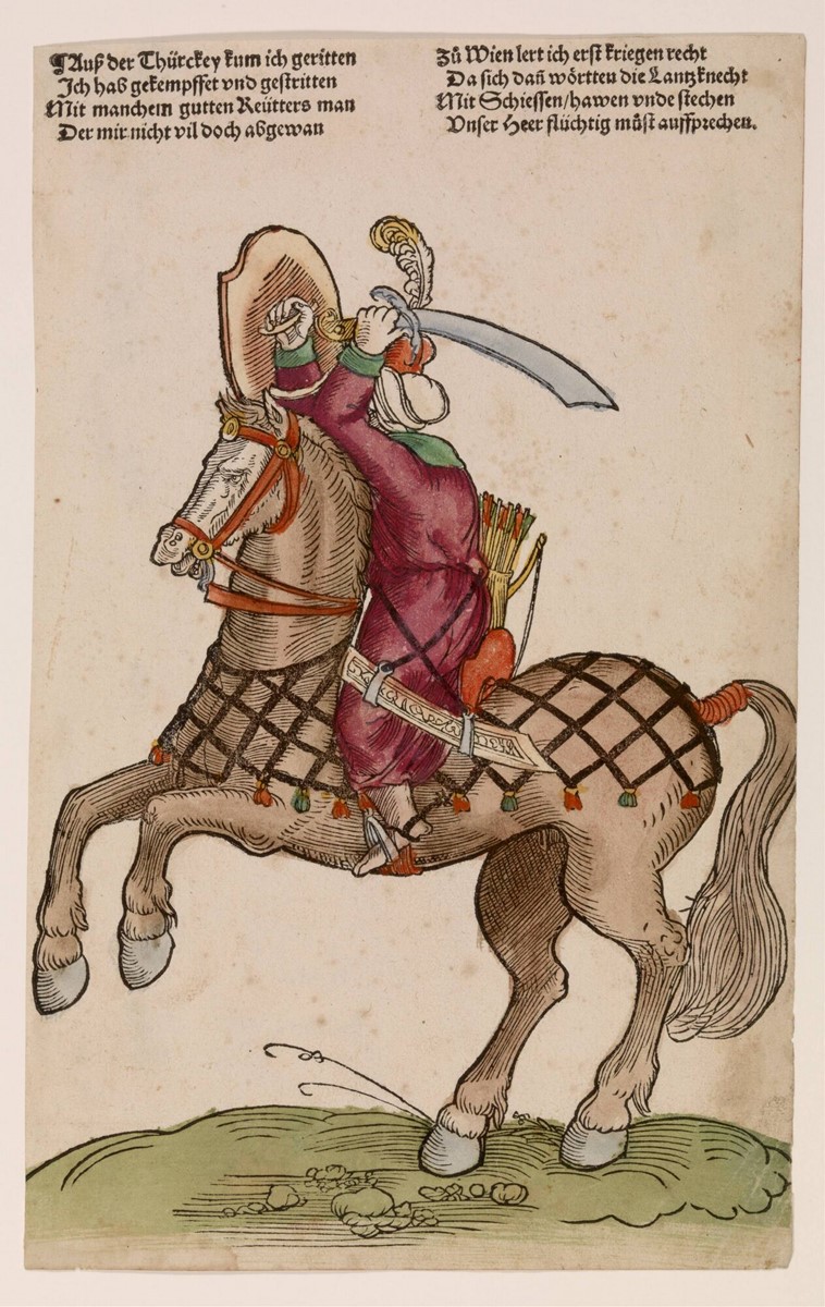 Turkish Horseman, cr. 1530, Niklas Stoer, Germany