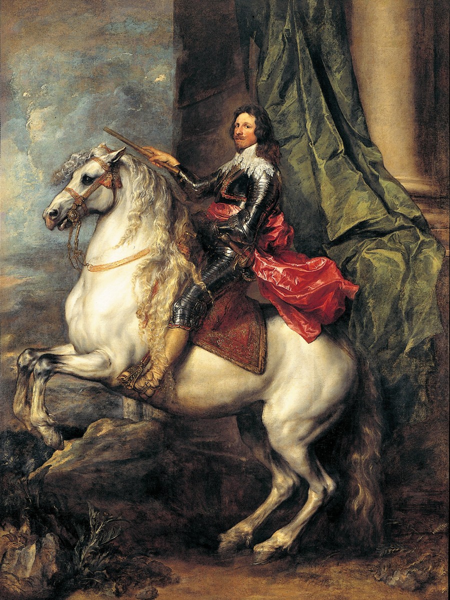 Equestrian portrait of Prince Tomaso of Savoy-Carignan, son of Charles Emmanuel I, Duke of Savoy, 1634-5, Anthony van Dyck