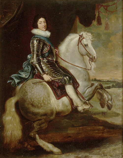 Louis XIII on Horseback, cr. 1622, probably by or after a Flemish painter