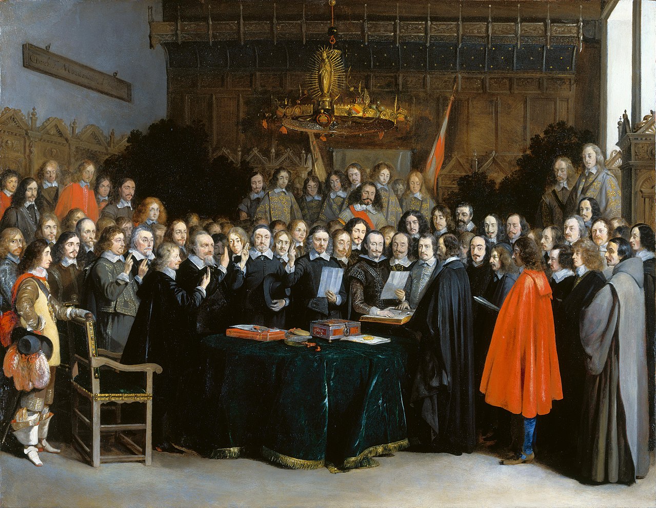 Ratification of the Treaty of Münster, 15 May 1648, 1648, Gerard ter Borch, Dutch Republic