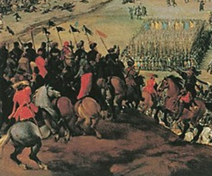 Battle of White Mountain (detail), 1620, Peter Snayers, Flemish