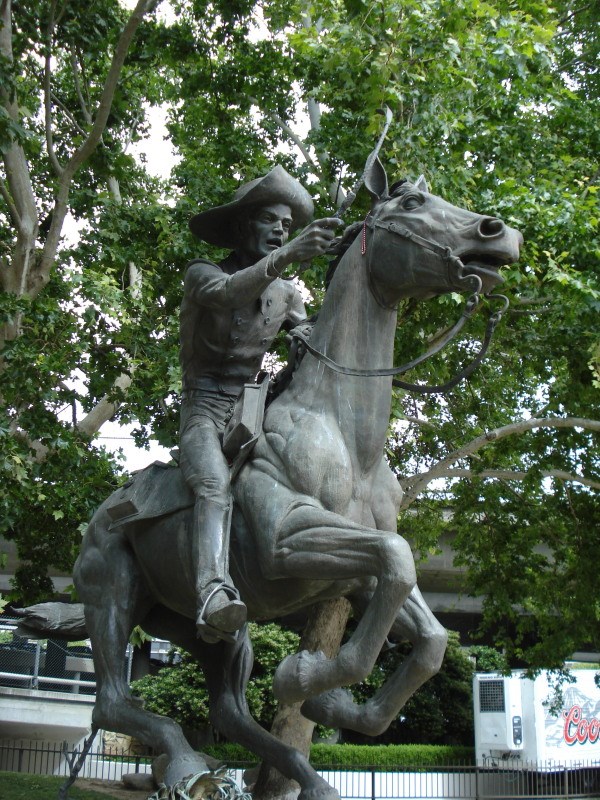 Pony Express Rider, 1976, Sacramento, U.S.A.
