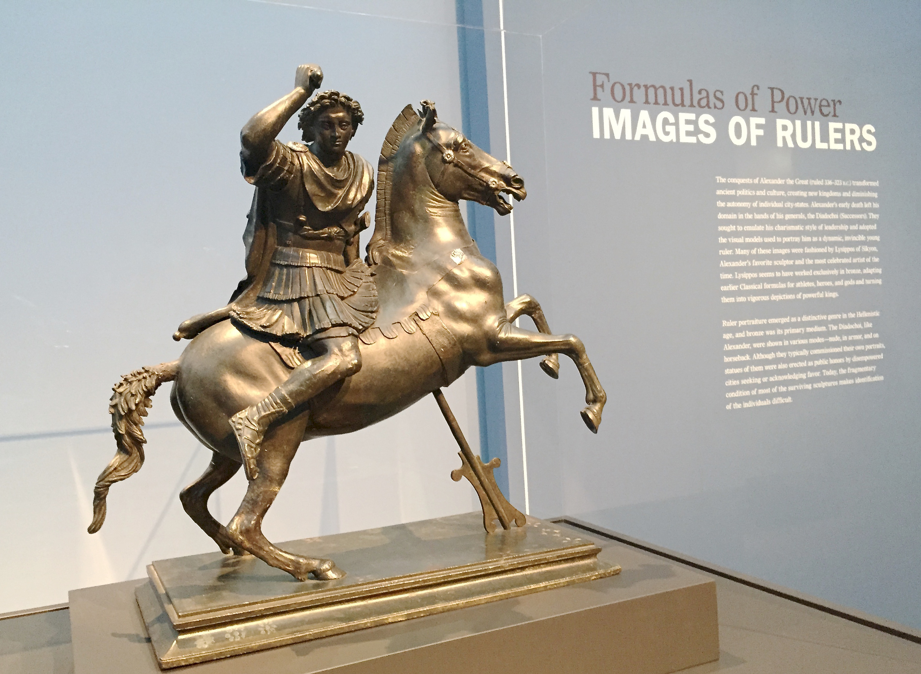 Alexander the Great on Horseback, 100-1 BC, Roman