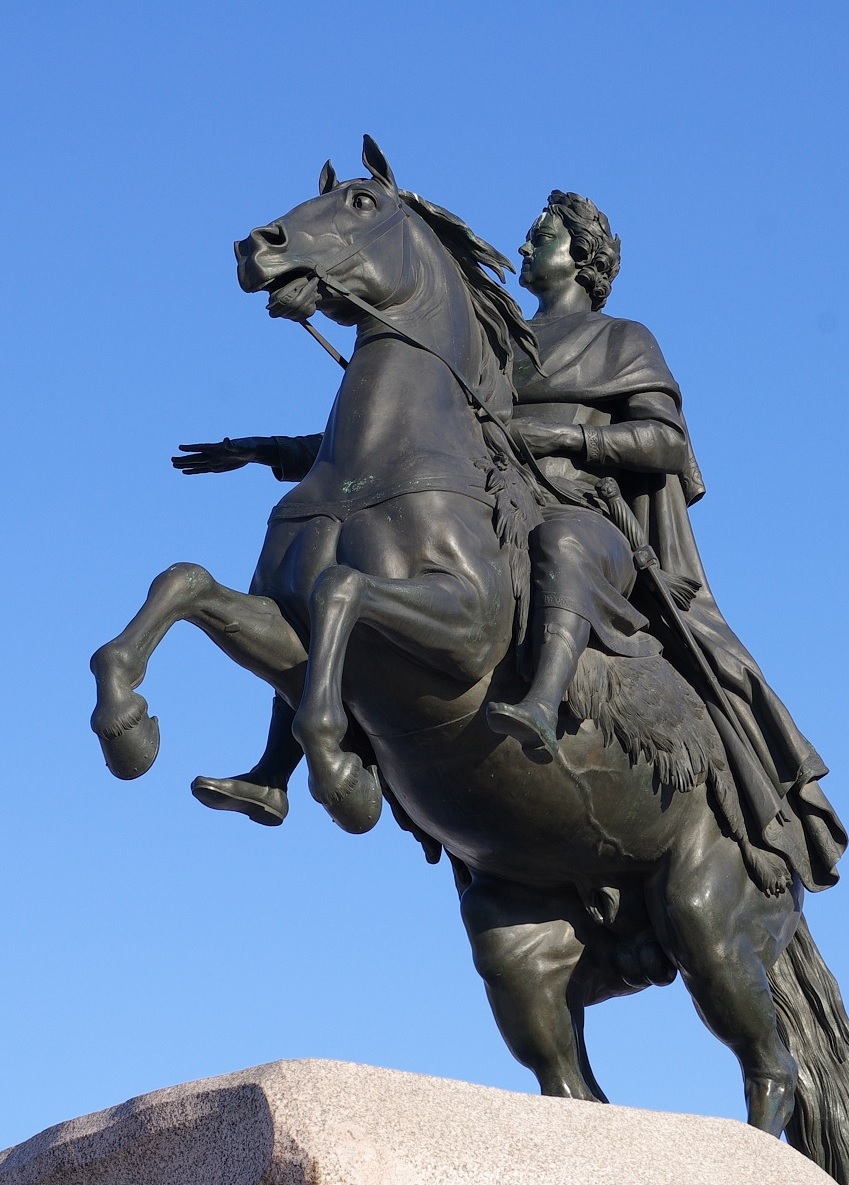 Bronze Horseman, 1782, Saint-Petersburg, Russia