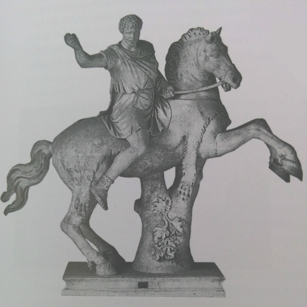 Equestrian statue of Commodus, 2nd century AD, Vatican museums