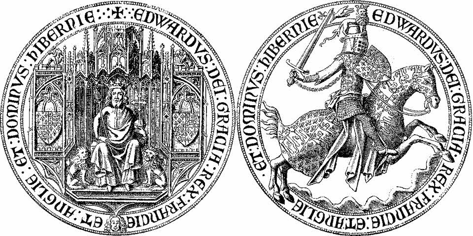Fourth seal of Edward III (1341-60 and 1370-2)