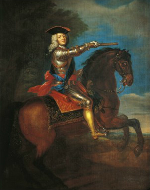 Equestrian Portrait of King George I of Great Britain, before 1723, Godfrey Kneller