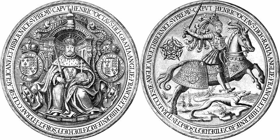 Third seal of Henry VIII (1542-7)