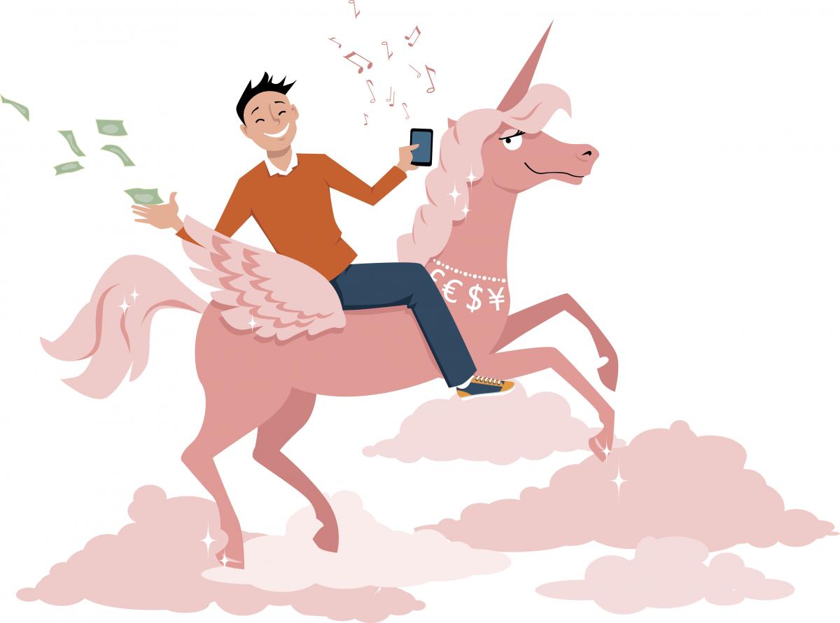 Unicorn start up, 2010s, Aleutie