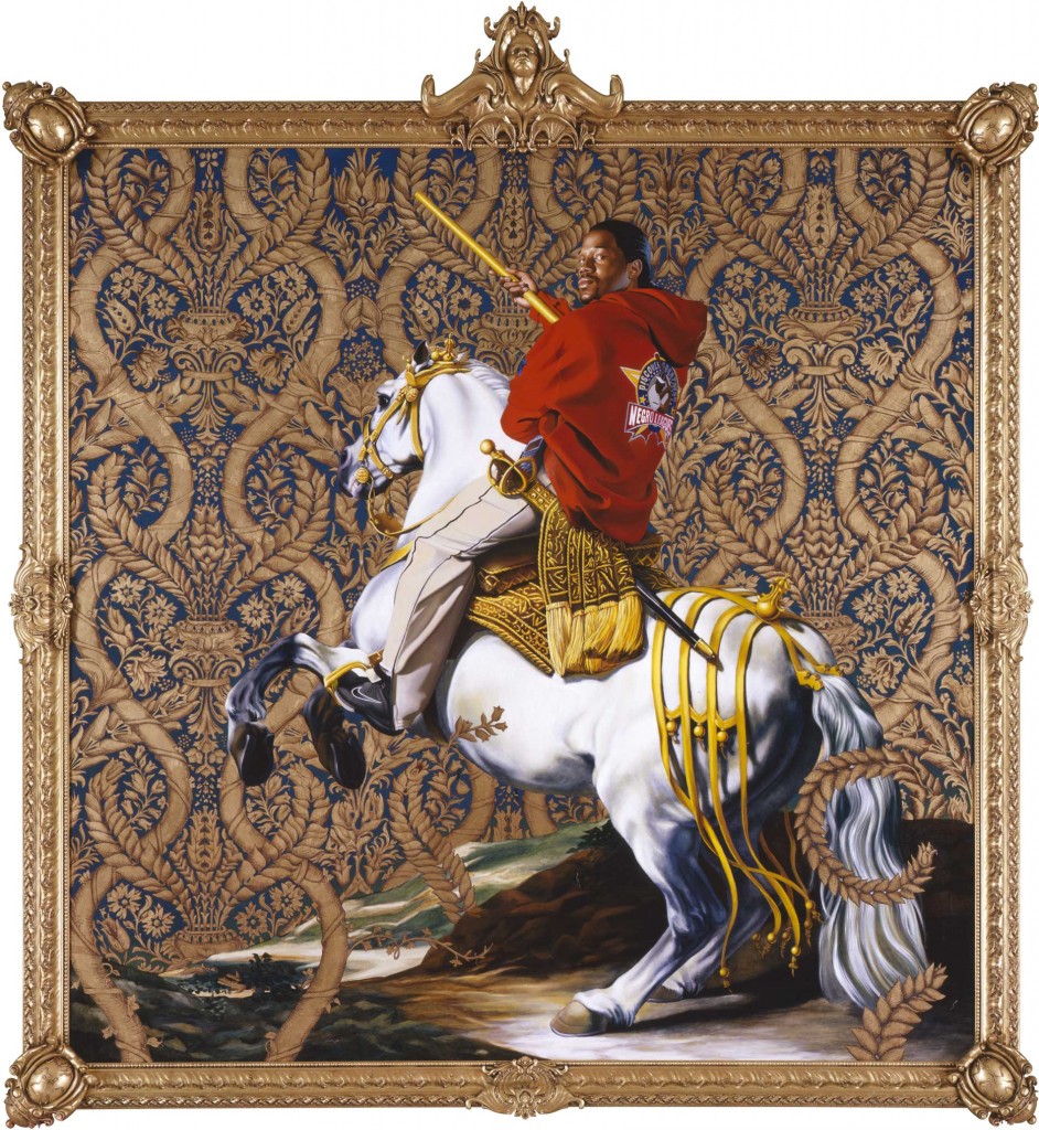 EQUESTRIAN PORTRAIT OF THE COUNT-DUKE OLIVARES, 2005, Kehinde Wiley, U.S.A.