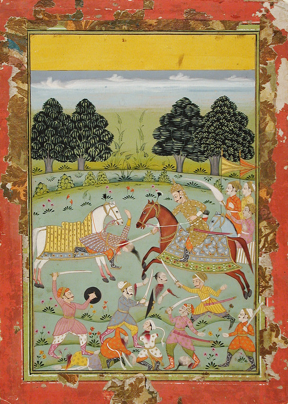 Nata Ragini, Wife of Bhairava Raga, Folio from a Ragamala, 1762, Bikaner, Rajasthan, India
