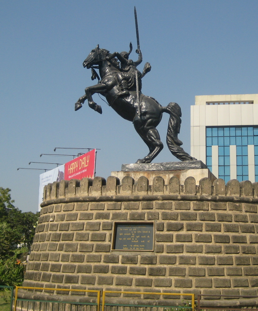 Statue of Rani of Jhansi, 2013, Ahmedabad, India