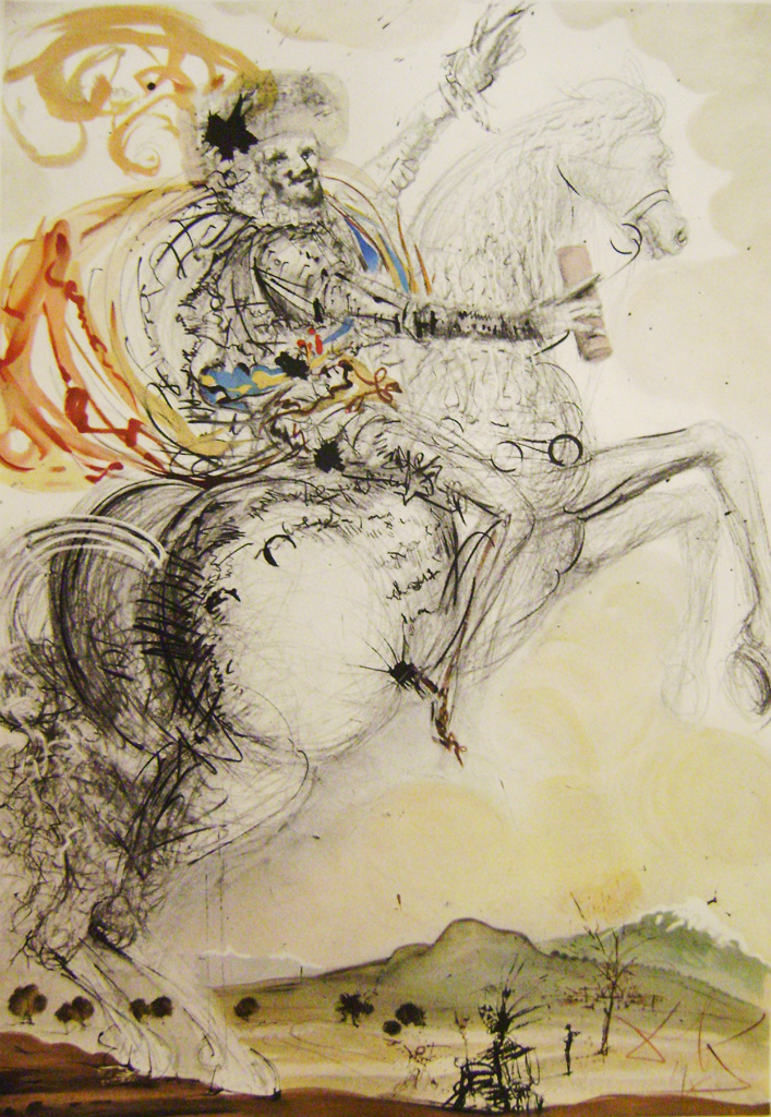 Le Comte Duc d'Orléans, 1986, Salvador Dalí