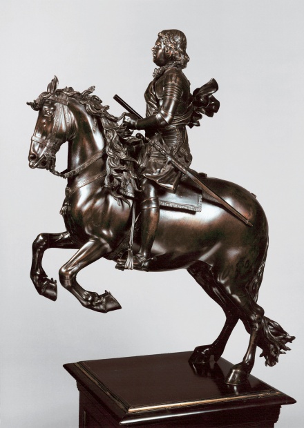 Grand duke Ferdinando II di Medici on Horseback, with the head of Peter the Great, 1615-21, Pietro Tacca, Florence