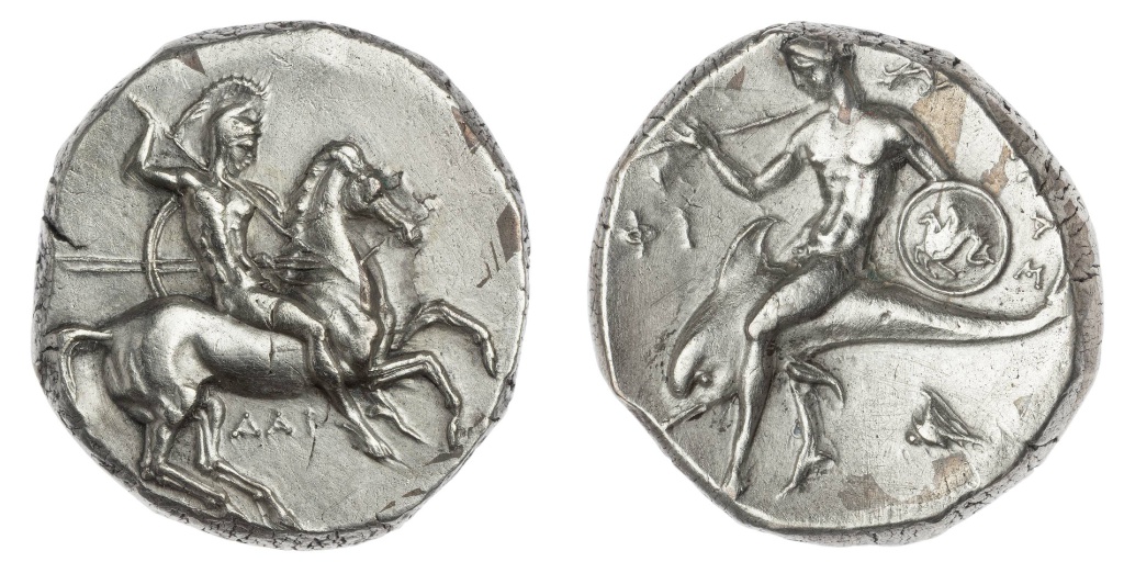 Stater, 334–302 BC, Taras, Apulia