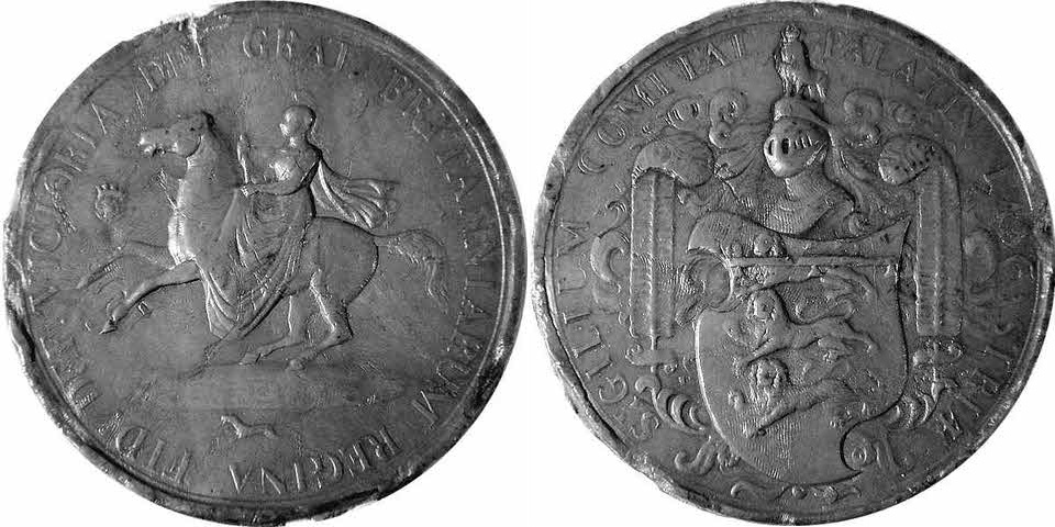 Queen Victoria (1837-1901), Seal of the County Palatine of Lancaster