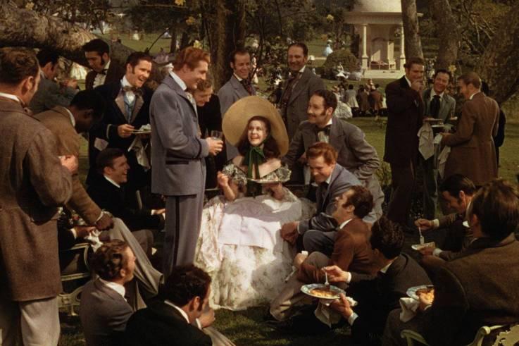 Vivien Leigh as Scarlett O'Hara in 'Gone with the Wind', 1936 novel, 1939 film